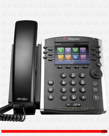 Polycom IP Phone Polycom VVX 410 IP GIG Phone 2200-46162-025 POE VVX410 (Grade C)