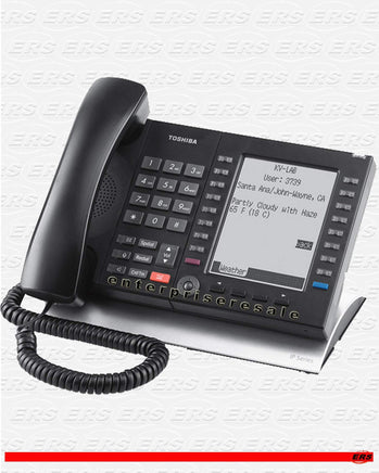 Toshiba IP Phone Toshiba (IP5631-SDL) IP Phone 20 Button Speaker Display Refurbished