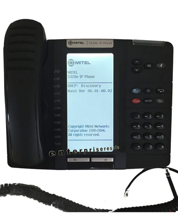 Mitel IP Phone Mitel 5320e BACKLIT IP Phone (50006634) Enhanced Gigabit Refurbished