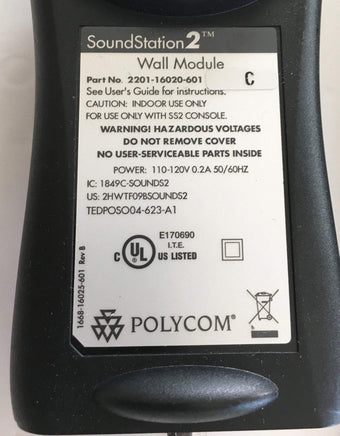 Polycom Conference Equipment Polycom SoundStation 2 Conference 2201-16200-601 w/Power 2201-16020-601