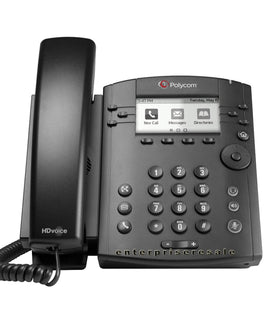 Polycom IP Phone Polycom VVX 301 6-Line IP Phone (2200-48300-025) POE VVX301 Refurbished