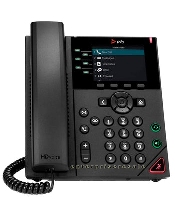 Polycom IP Phone Polycom VVX 350 IP Gigabit Phone 2200-48830-001 VVX350 w/PWR (Grade A)