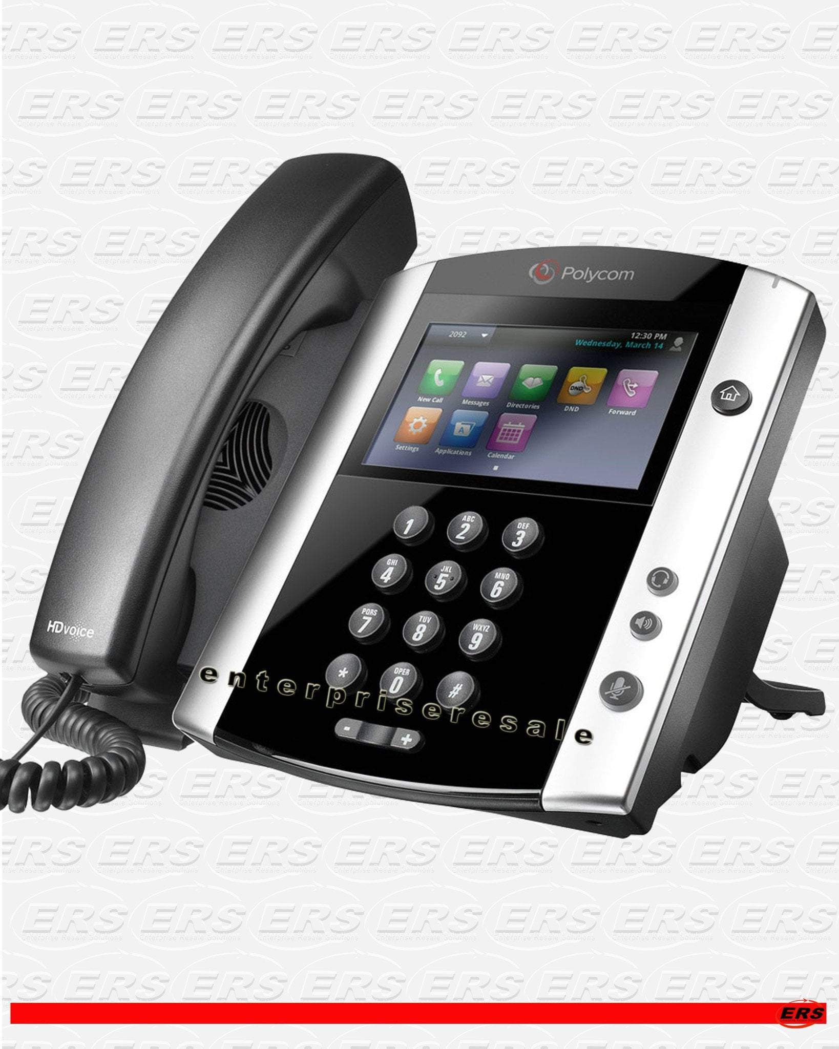 Polycom VVX 601 IP GIG Phone (2200-48600-025) VVX601 POE