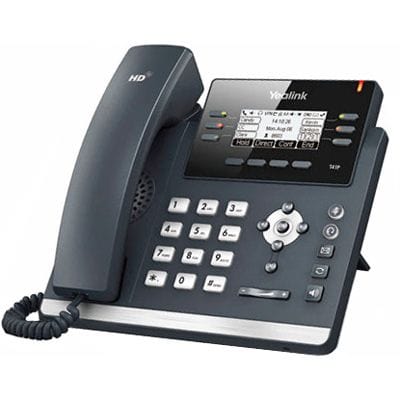 Yealink Computers/Tablets & Networking > Enterprise Networking, Servers > VoIP Business Phones/IP PBX Yealink SIP-T41P IP Phone Ultra Elegant T41P POE Grade A