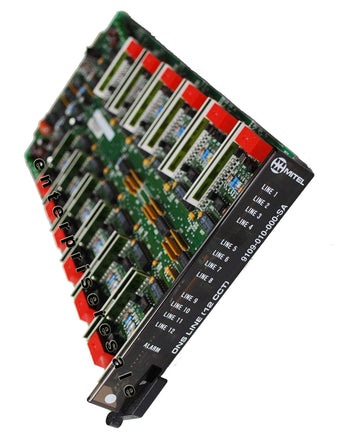 Mitel Phone Switching Systems, PBXs Mitel (9109-010-000-SA) ONS Line Card 12 CCT white SX-200 Refurb