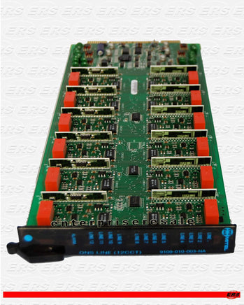 Mitel VoIP Business Phones/IP PBX Mitel (9109-010-003-NA) ONS blue BONS Line Card 12 CCT Refurb