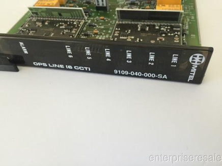 Mitel Phone Switching Systems, PBXs Mitel (9109-040-000) OPS Line Card (6 cct) Digital Off Premise Circuit SX200