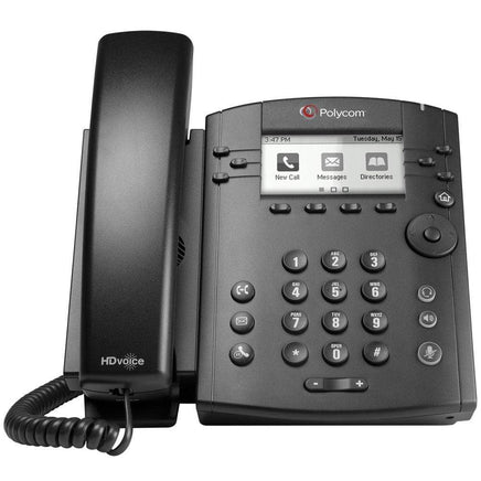 Polycom IP Phone Polycom VVX 301 6-Line IP Phone 2200-48300-025 POE VVX301 (Grade C)