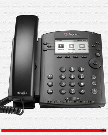 Polycom IP Phone Polycom VVX 301 6-Line IP Phone 2200-48300-025 POE VVX301 (Grade C)
