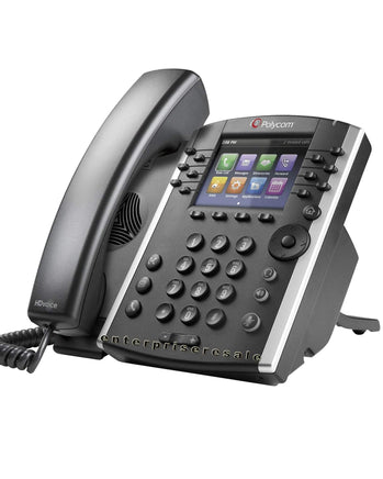 Polycom VVX 401 IP Phone (2200-48400-025) poe