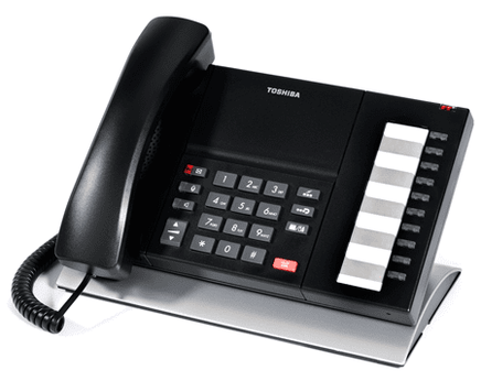Toshiba Phone Toshiba (DP5018-S) 10 Button Speaker Phone Black Refurbished