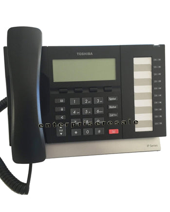 Toshiba IP Phone Toshiba (IP5022-SD) IP Phone 10 Button Speaker Display Refurbished