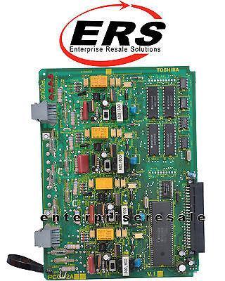 Toshiba Phone Switching Systems, PBXs Toshiba (PCOU2A) V.1A 4 Port CO Line Card PCOU2 V.1A
