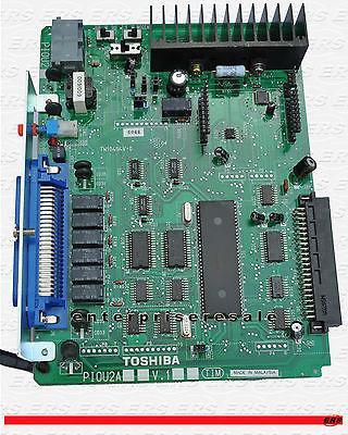 Toshiba Phone Switching Systems, PBXs TOSHIBA (PIOU2A) V.1 Option Interface Unit Circuit PIOU PIOU2