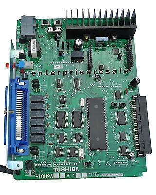 Toshiba Phone Switching Systems, PBXs TOSHIBA (PIOU2A) V.1 Option Interface Unit Circuit PIOU PIOU2