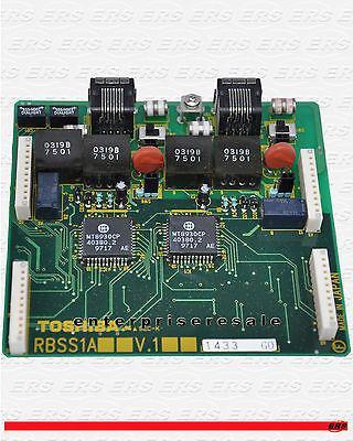 Toshiba Phone Switching Systems, PBXs TOSHIBA (RBSS1A) V.1 PCB attaches to RBSU 2 ISDN BRI RBSS