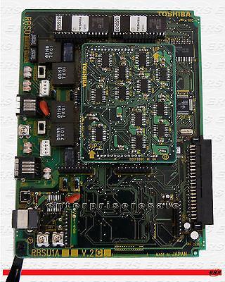 Toshiba Phone Switching Systems, PBXs Toshiba (RBSU1A) V.2 2 RBSU Circuit ISDN Basic Rate & REBS1A V.2