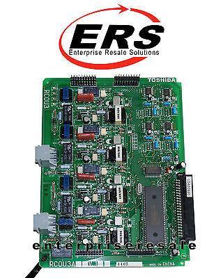 Toshiba Phone Switching Systems, PBXs Toshiba (RCOU3A) V.1 CO Line Card CTX CIX DK Strata RCOU