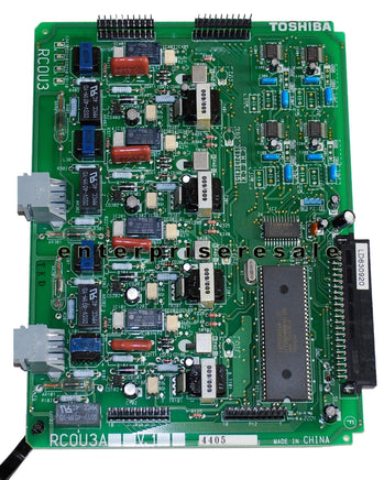 Toshiba Phone Switching Systems, PBXs Toshiba (RCOU3A) V.1 CO Line Card CTX CIX DK Strata RCOU